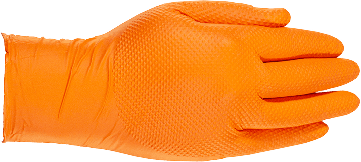 Gloveworks® HD Orange Nitrile Disposable Gloves - Annex Tools